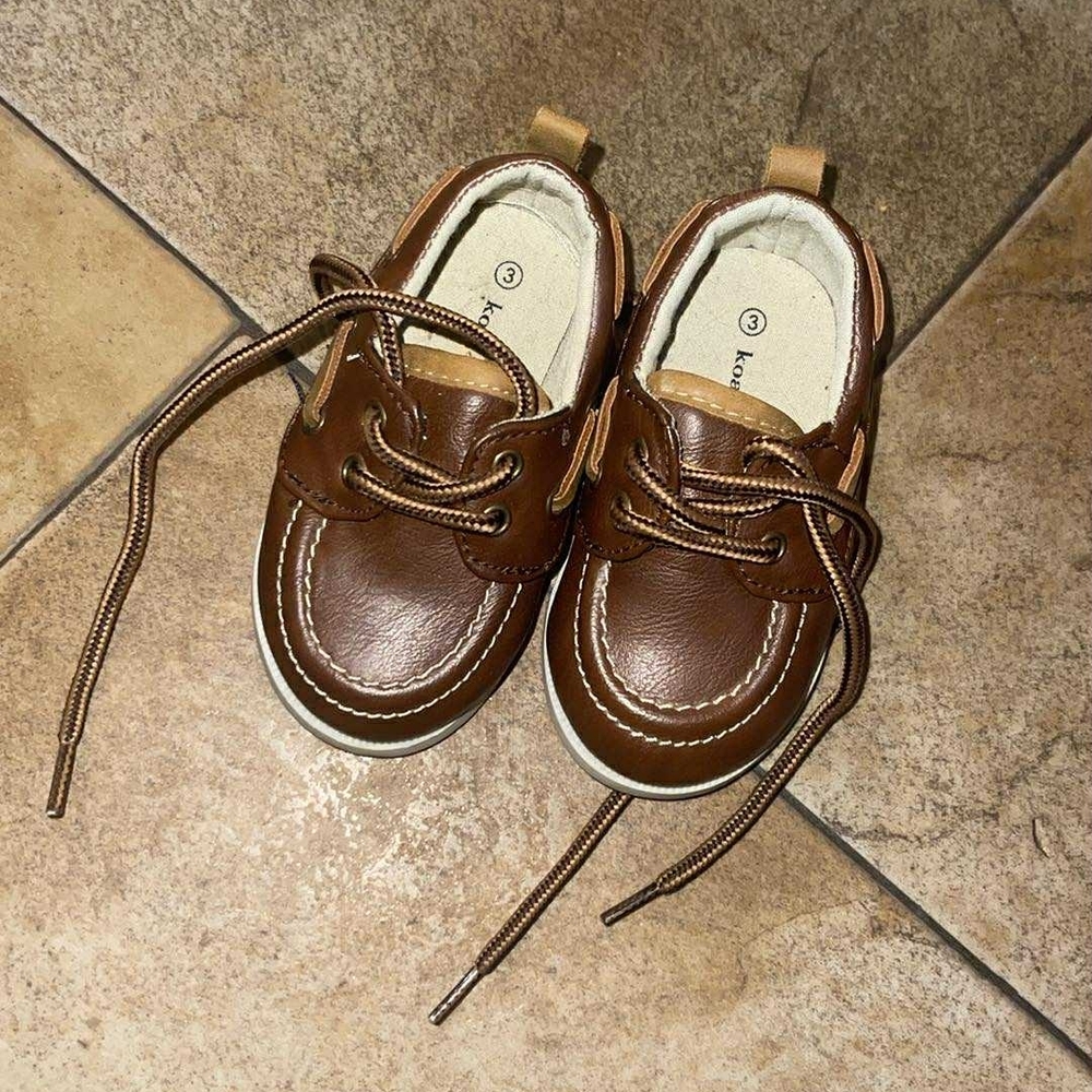 Brown Kids Moccasins